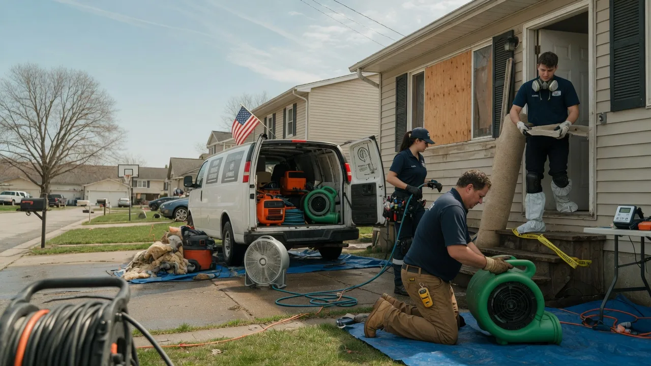 Water Damage Restoration in Sacramento, KY near me